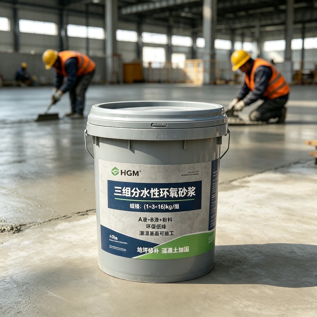 右玉三组份水性环氧砂浆